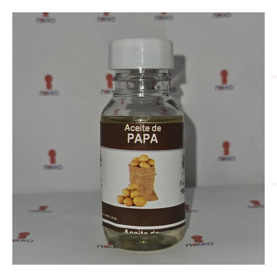 Aceite de Papa 50 ML PET — referencia visual exact