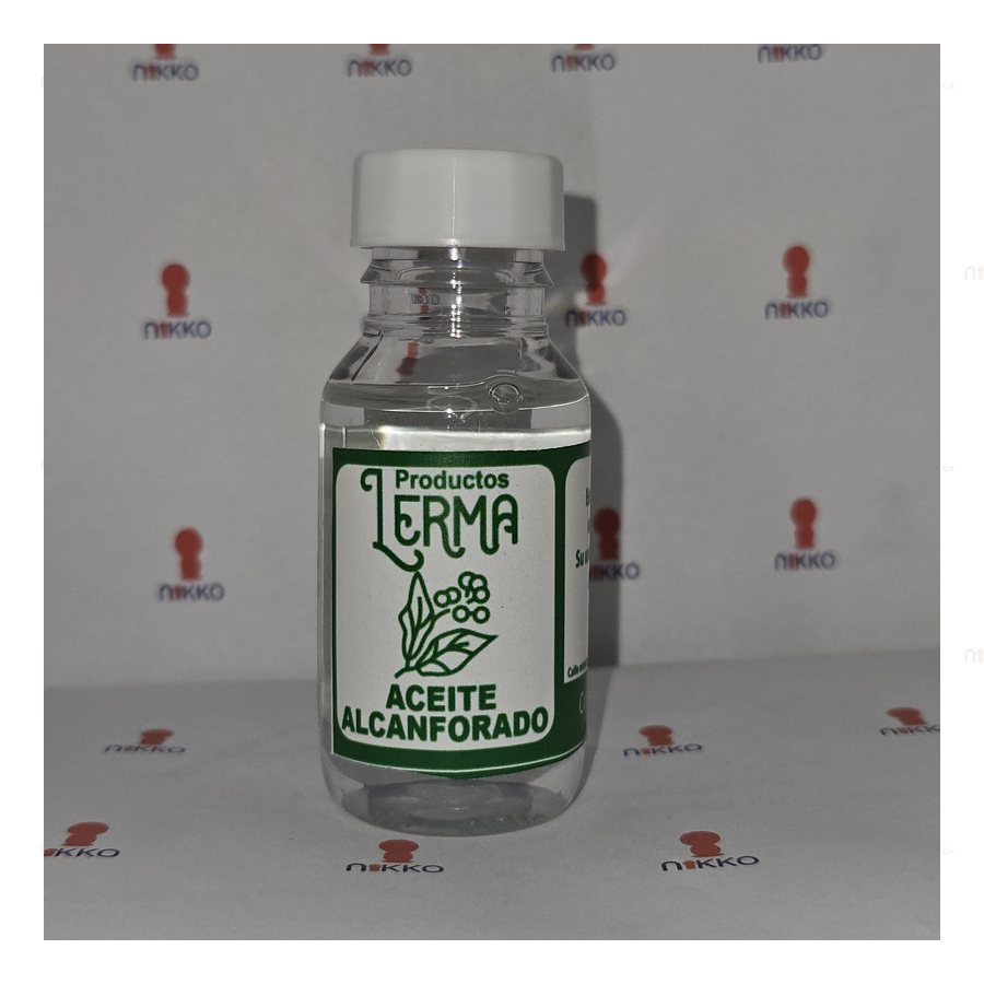 Aceite de Alcanforado 50 ML PET — referencia visual exact