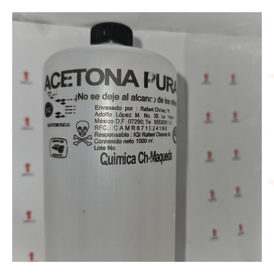 Acetona Pura 1000 Ml — referencia visual exact