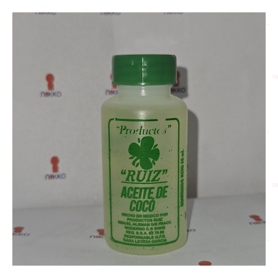 Aceite de Coco 50 ML — referencia visual exact