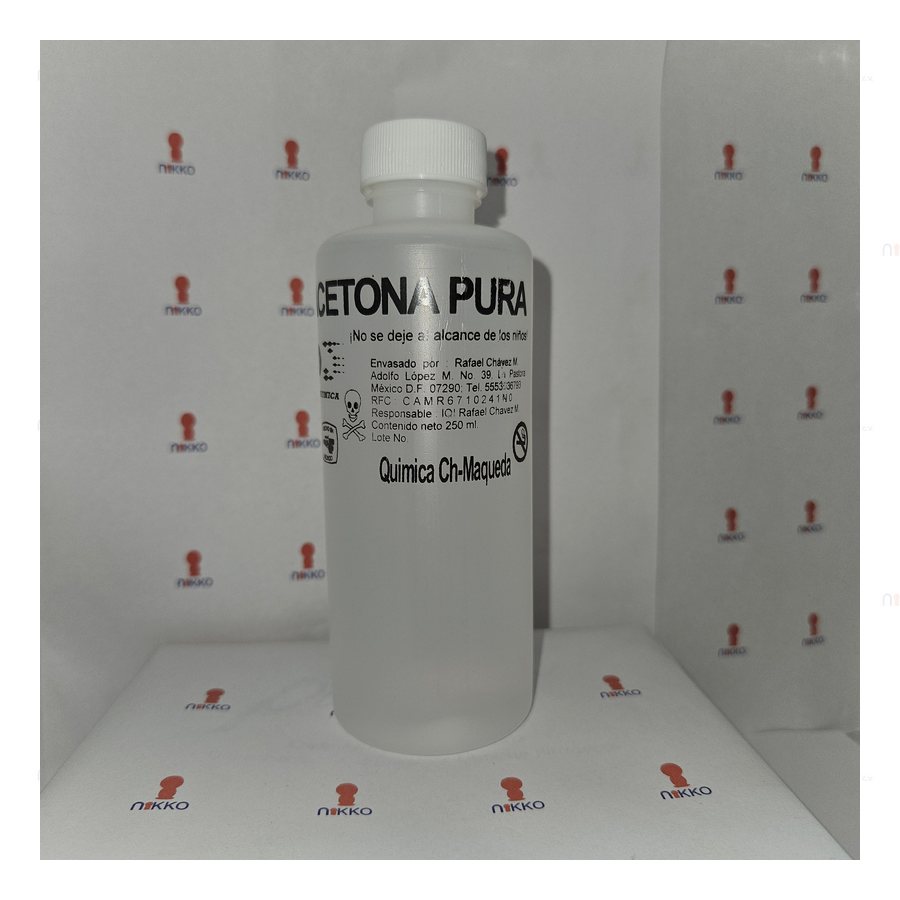 Acetona Pura 250 Ml — referencia visual exact