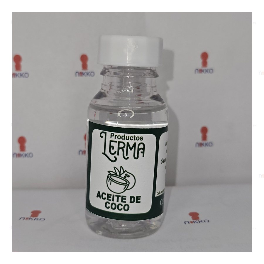 Aceite de coco 50 ML PET LERMA — referencia visual exact