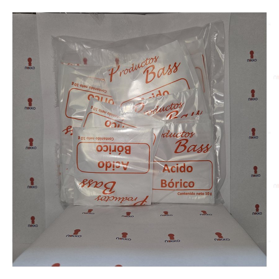 Acido borico P. BASS 50 sobres c/ 8 grs — referencia visual exact