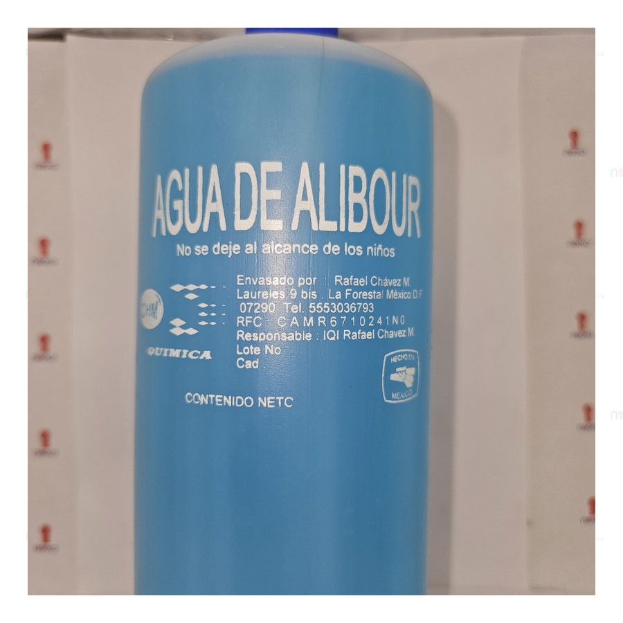 Agua de Alibur 1000 ml — referencia visual exact