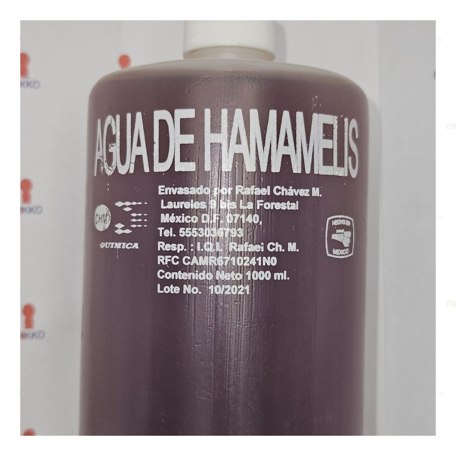 Agua de Hamamelis 1000 ml — referencia visual exact