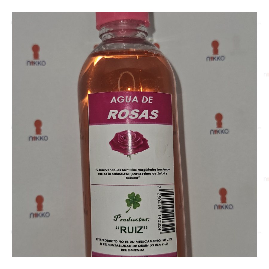 Agua de rosas 250 ml — referencia visual exact