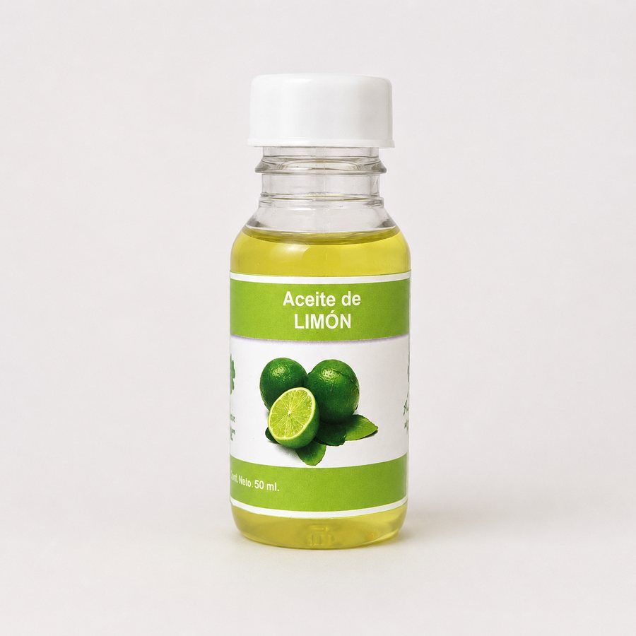 Aceite de Limon 50 ML PET — referencia visual exact