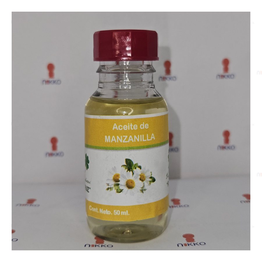 Aceite de Manzanilla 50 ML PET — referencia visual exact