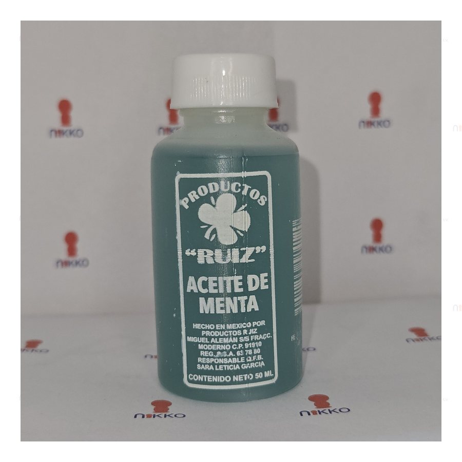 Aceite de Menta de 50 ML. — referencia visual exact