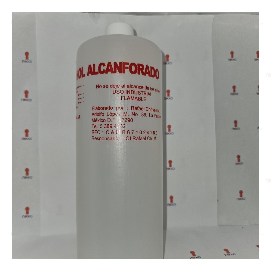 Alcohol Alcanforado 1000 ML — referencia visual exact
