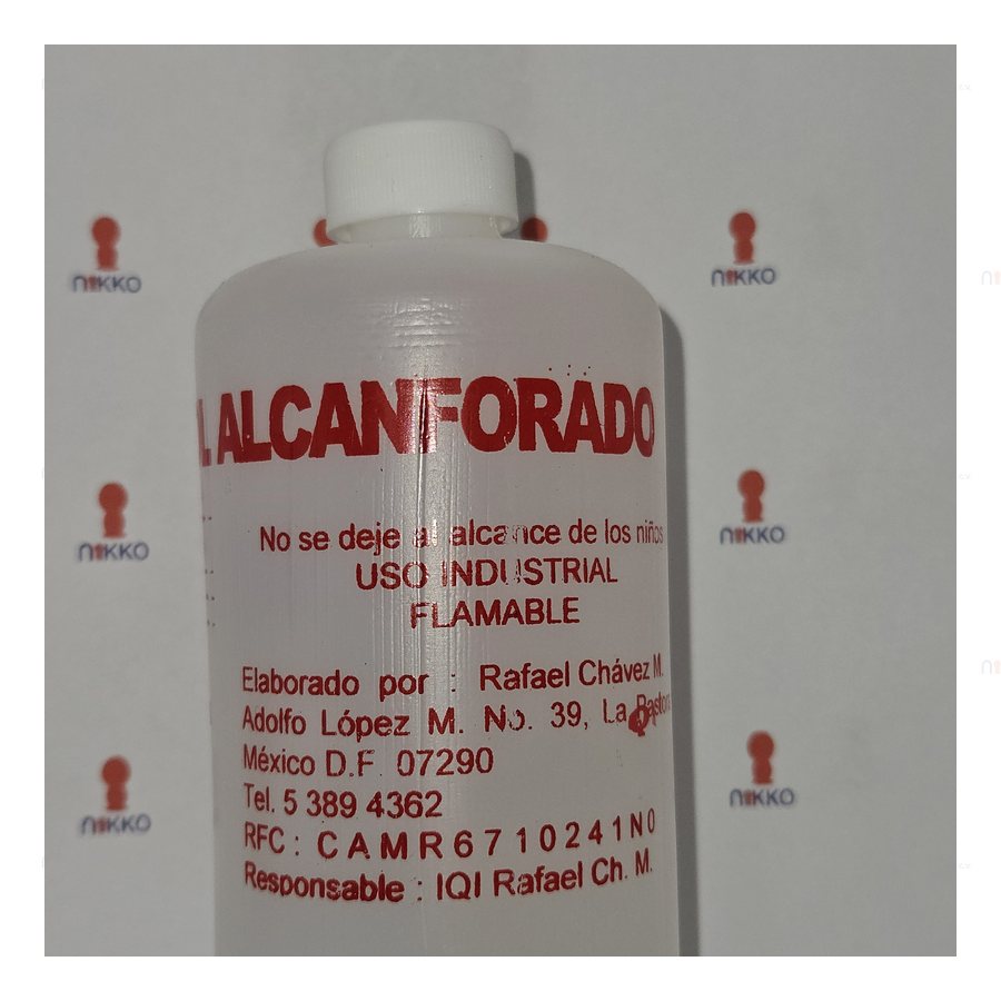 Alcohol Alcanforado 500 ML — referencia visual exact
