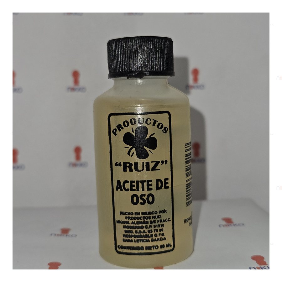 Aceite de Oso 50 ML — referencia visual exact