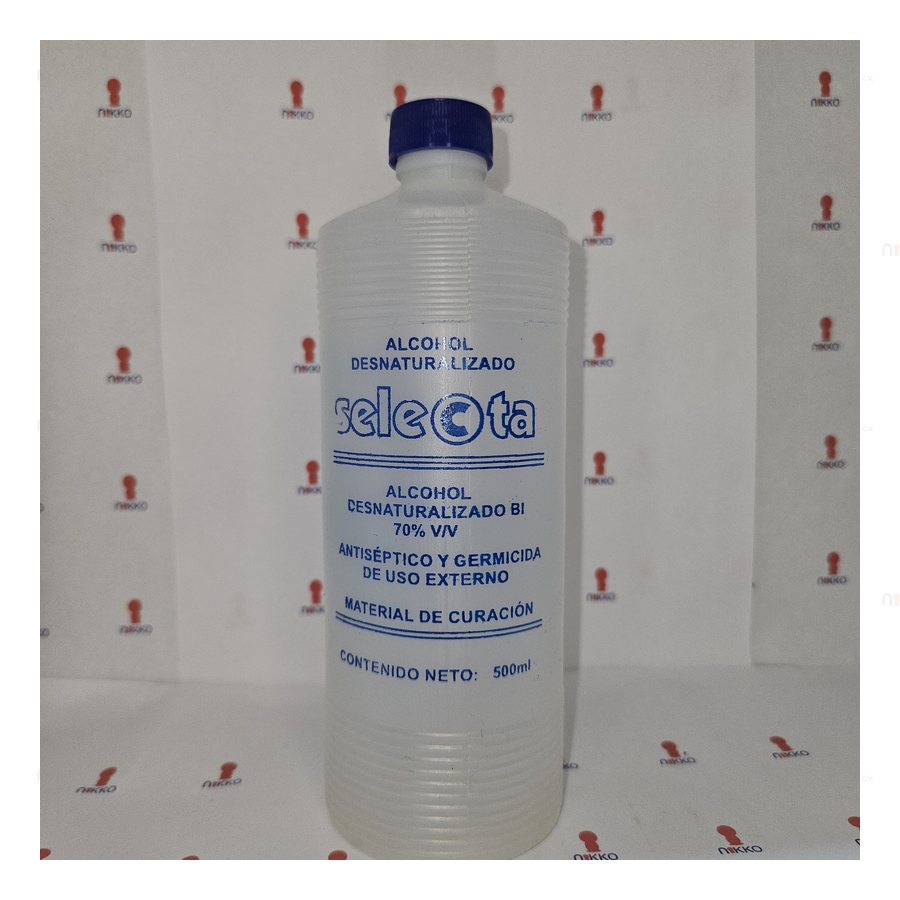 Alcohol desnaturalizado 500 ml SELECTA — referencia visual exact