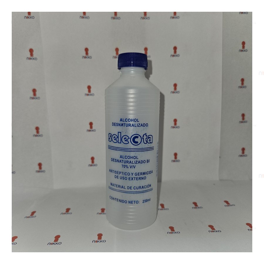 Alcohol desnaturalizado 250 ml SELECTA — referencia visual exact