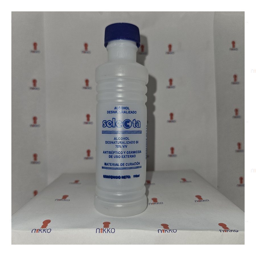 Alcohol desnaturalizado 110 ml SELECTA — referencia visual exact