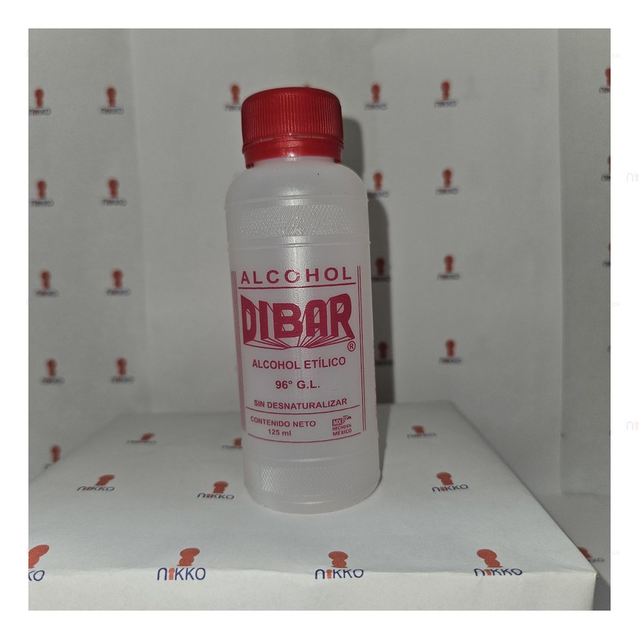 Alcohol Rojo 1/8 DIBAR — referencia visual exact
