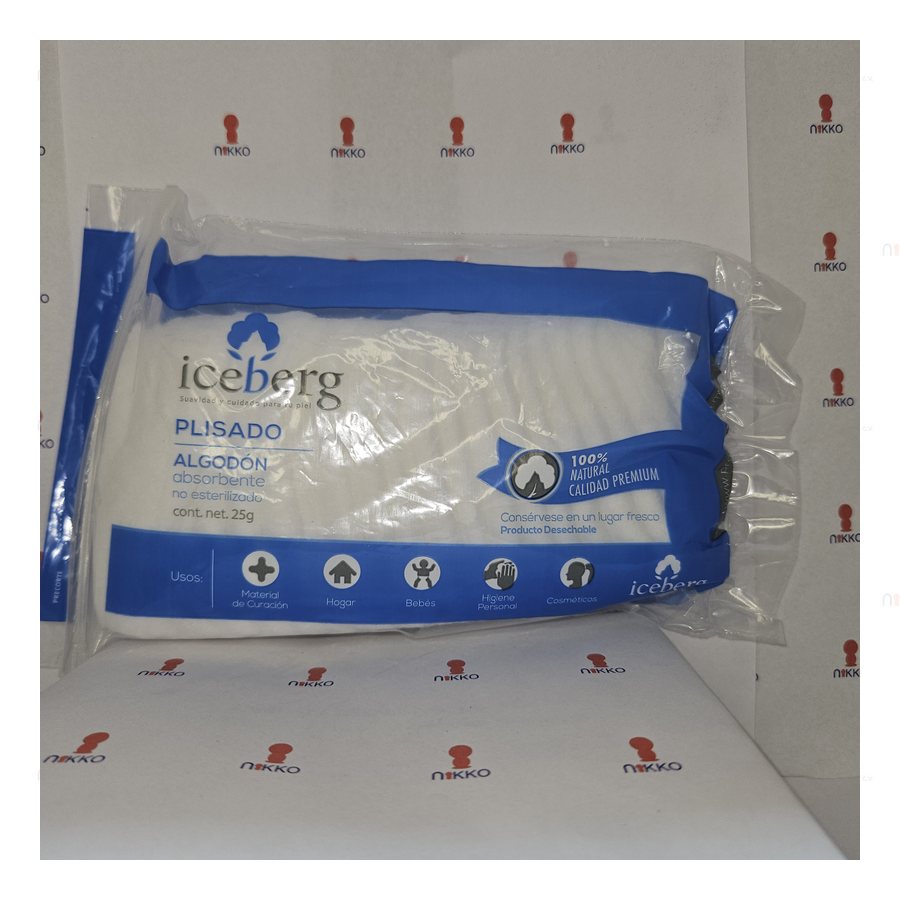 Algodón Plisado de 25Grs — referencia visual exact