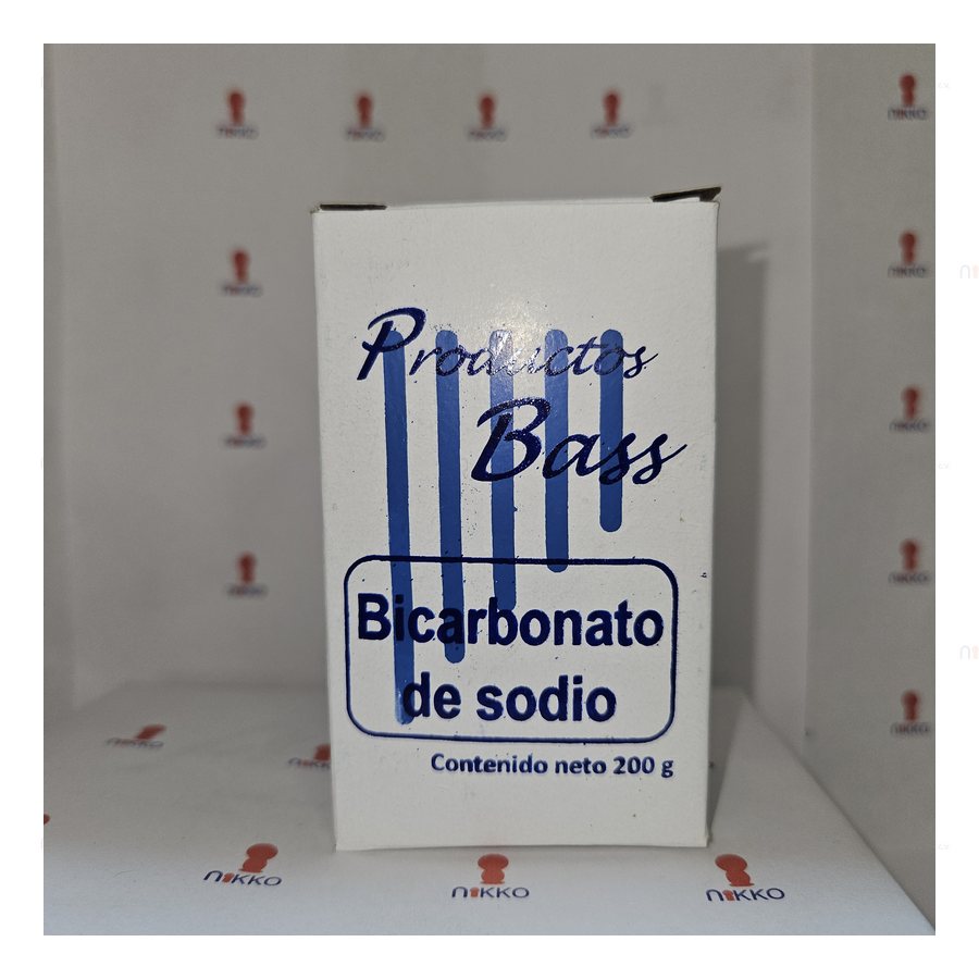 Bicarbonato P. BASS 200 GR en caja — referencia visual exact