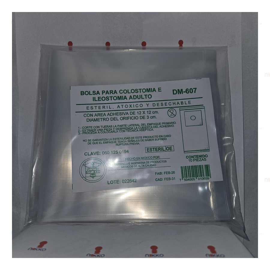 Bolsa para Colostomia — referencia visual exact