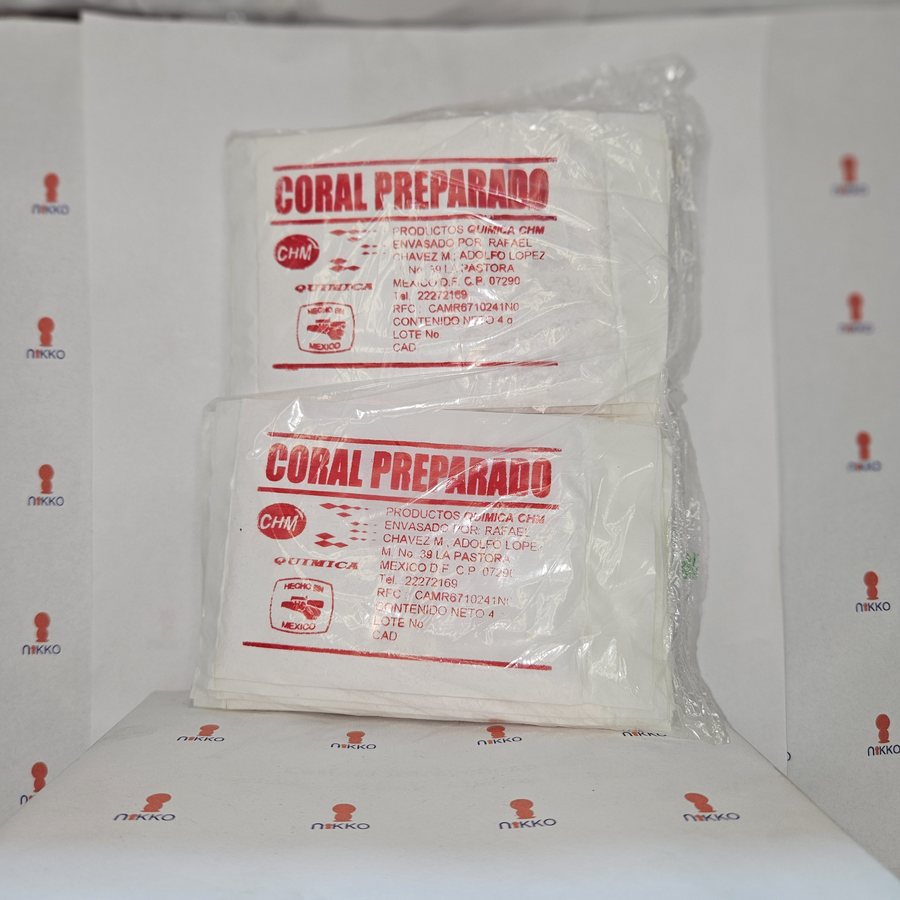 Coral Preparado — referencia visual exact