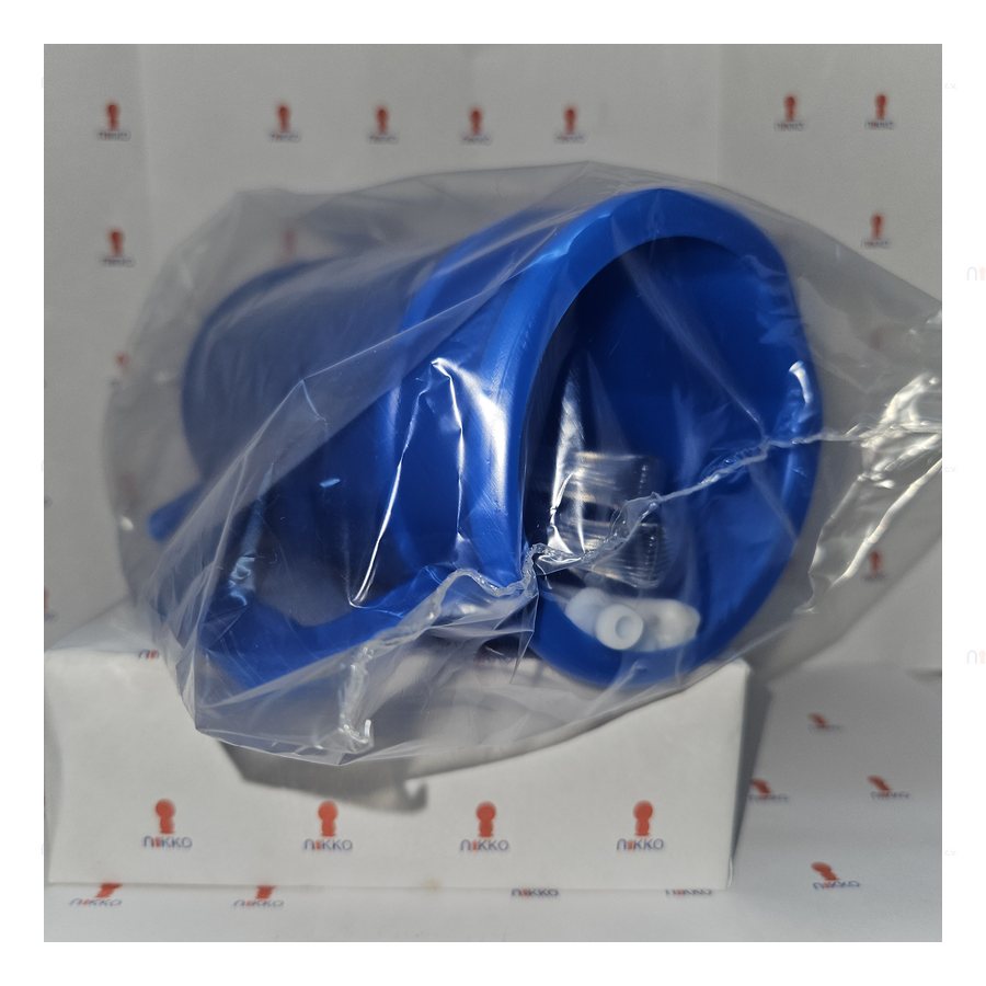 Bote irrigador completo Tubo transparente — referencia visual exact