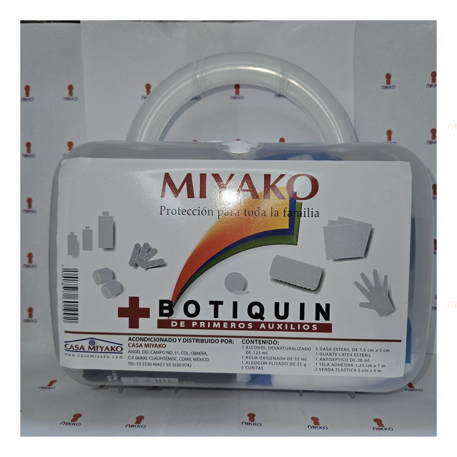 Botiquin Primeros Auxilio "MIYACO" — referencia visual exact