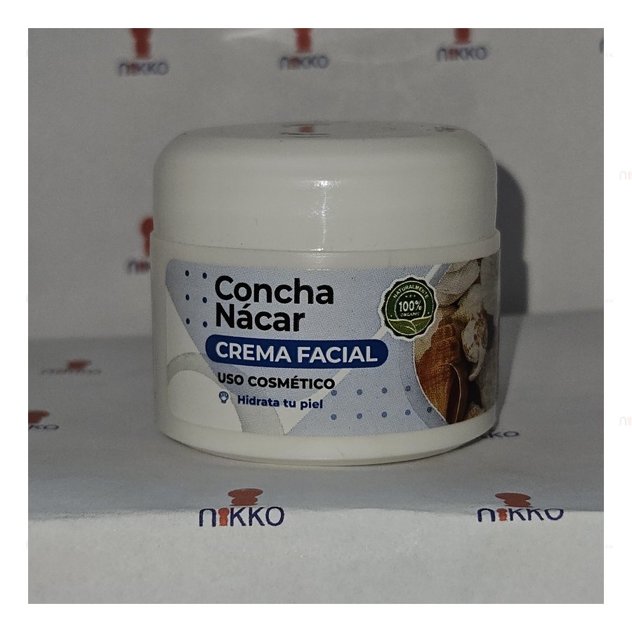Crema de Concha nacar 70 gr — referencia visual exact