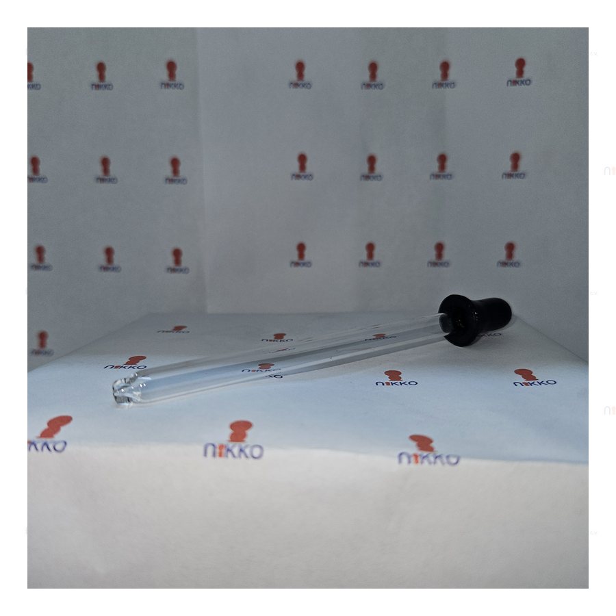 Gotero de Vidrio extralargo — referencia visual exact