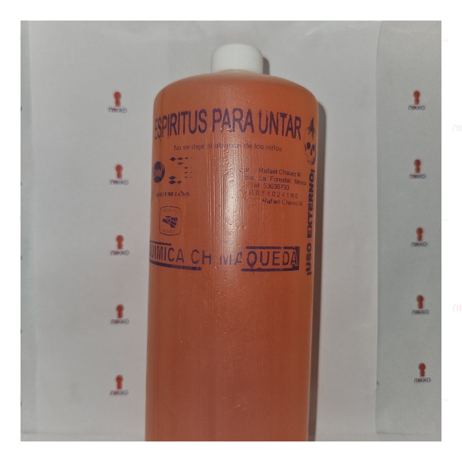 Espiritu para Untar 1000 ML — referencia visual exact