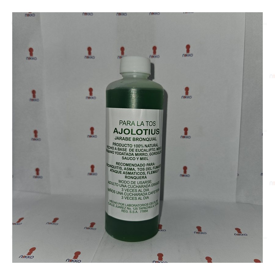 Jarabe Ajolotius de 250 ml ECONOMICO — referencia visual exact