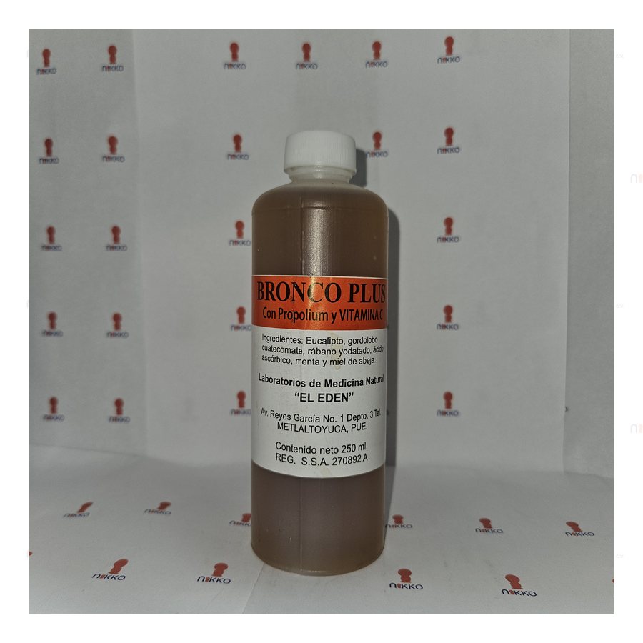 Jarabe Bronco Plus de 250 ml ECONOMICO — referencia visual exact