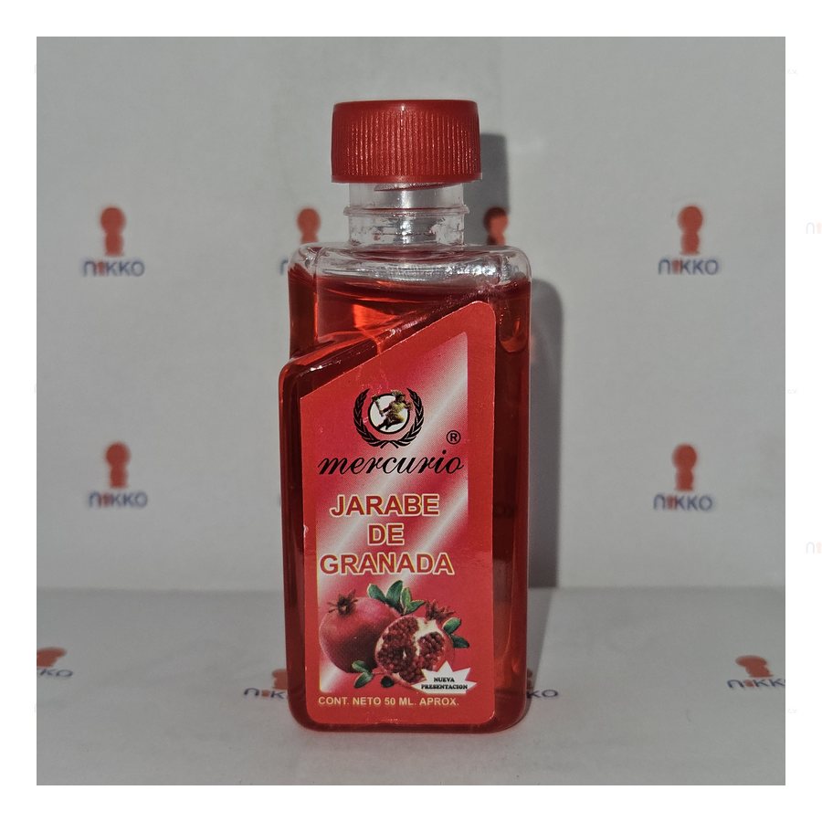 Jarabe de Granada 50 ML MERCURIO — referencia visual exact