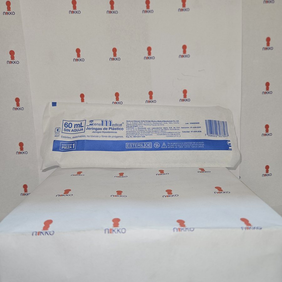Jeringa 50 ml SIN AGUJA PIEZA — referencia visual exact