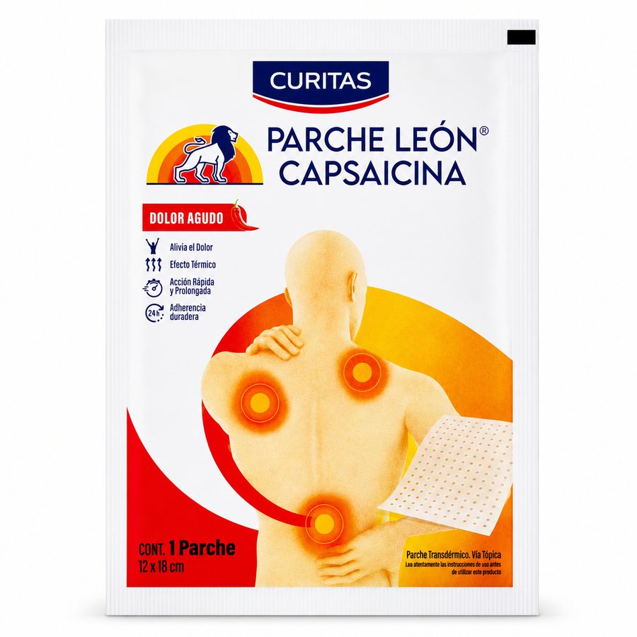 Parche LEON Capsaisina Cadera — referencia visual exact