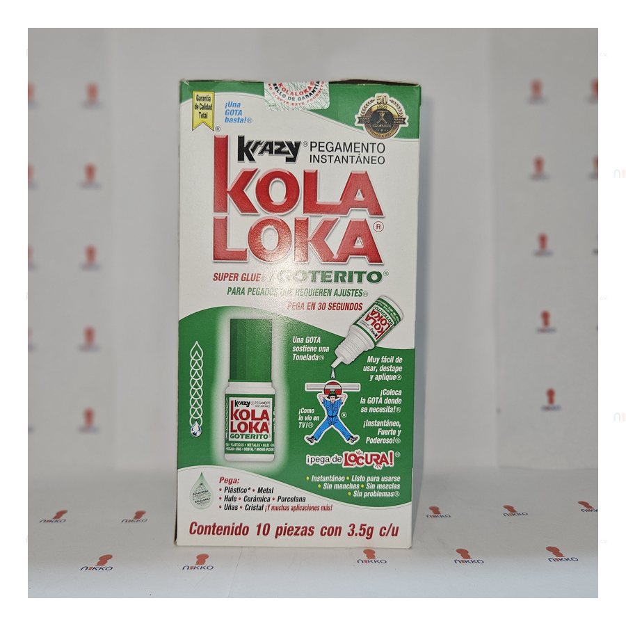 Krazy Kola Loka GOTERITO c/10 pzas — referencia visual exact