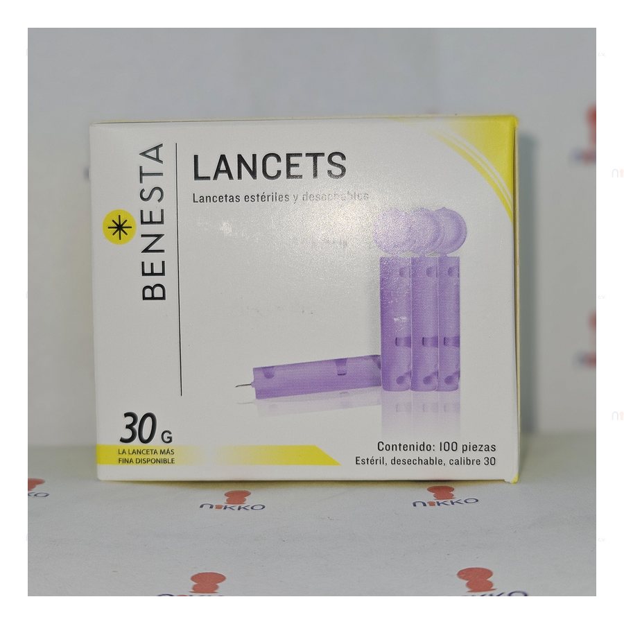 Lanceta Economica c/100 pzas — referencia visual exact