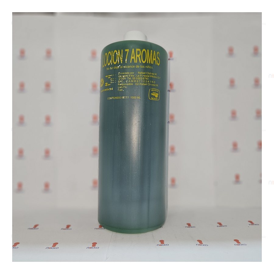 Locion 7 Aromas 1000 ML — referencia visual exact