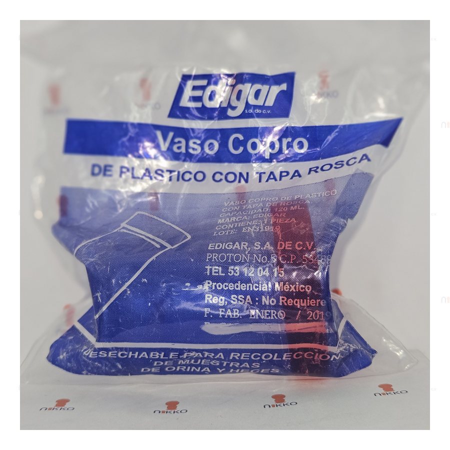 Vaso copro 125 ml Edigar — referencia visual exact