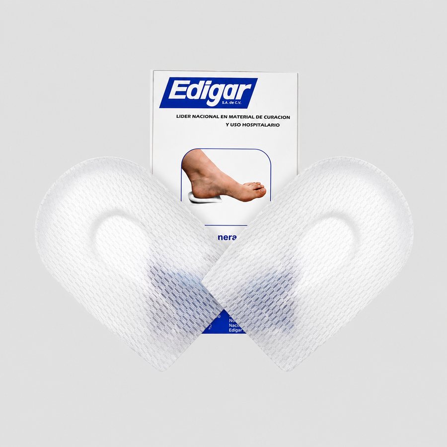 Talonera de Gel Chica o Grande Edigar — referencia visual exact