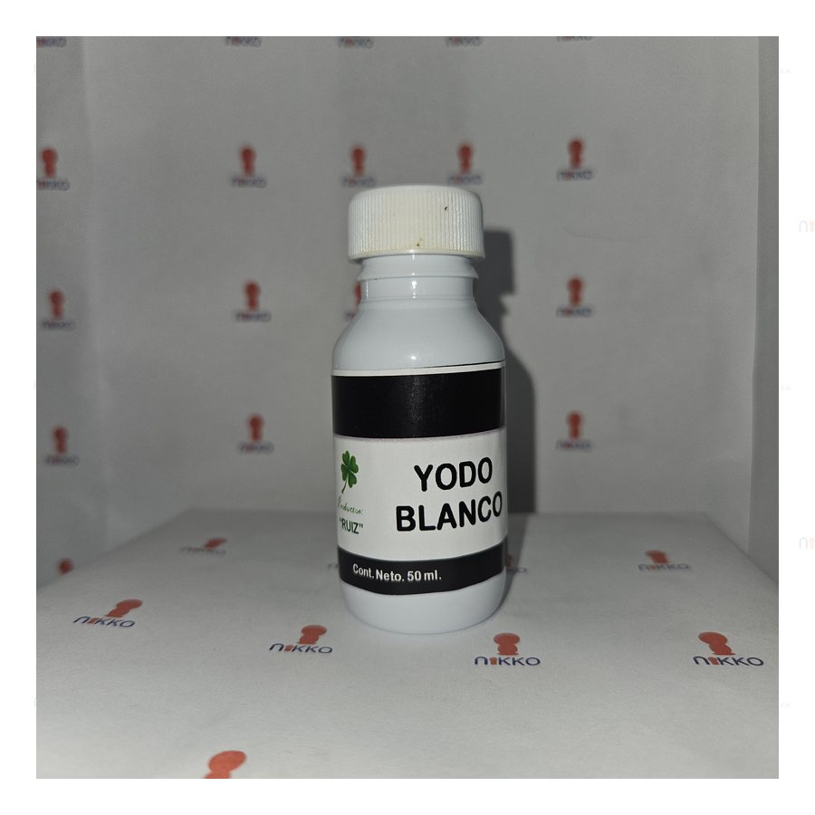 Yodo Blanco c / 50ml — referencia visual exact