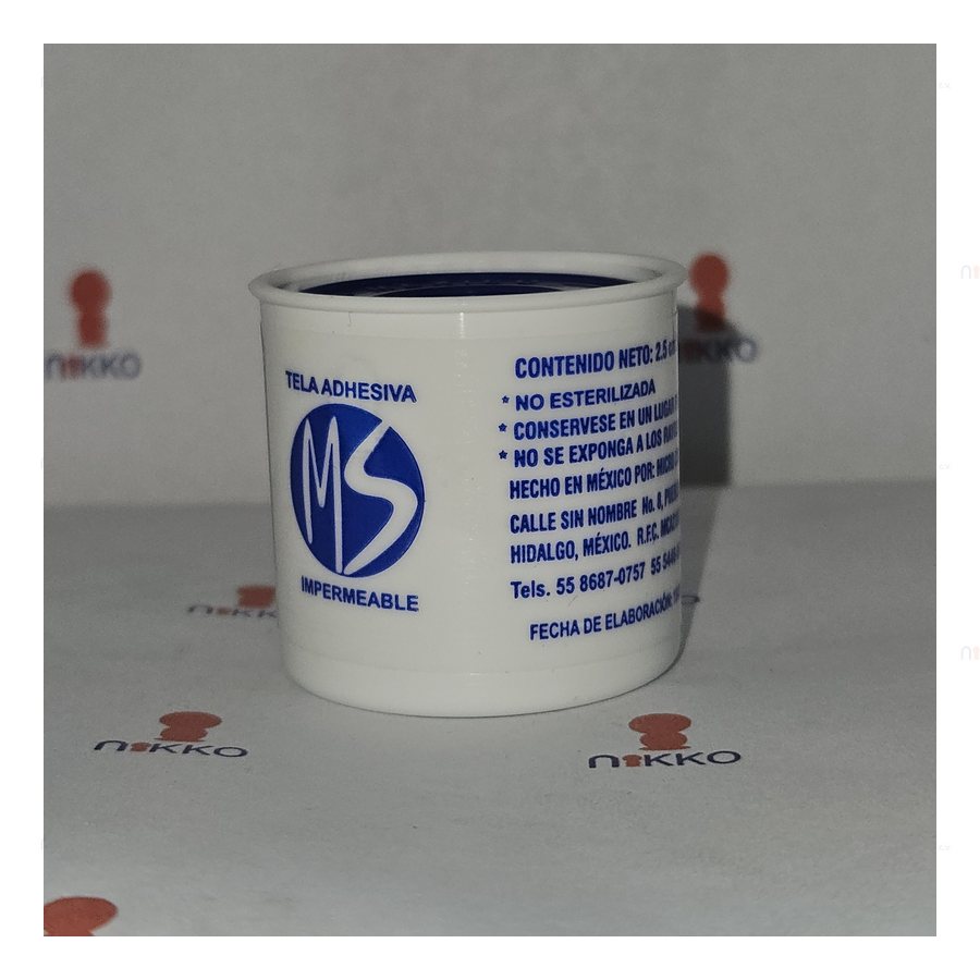 Tela adesiva 2.5 x 1 mt con 24 pzas — referencia visual exact