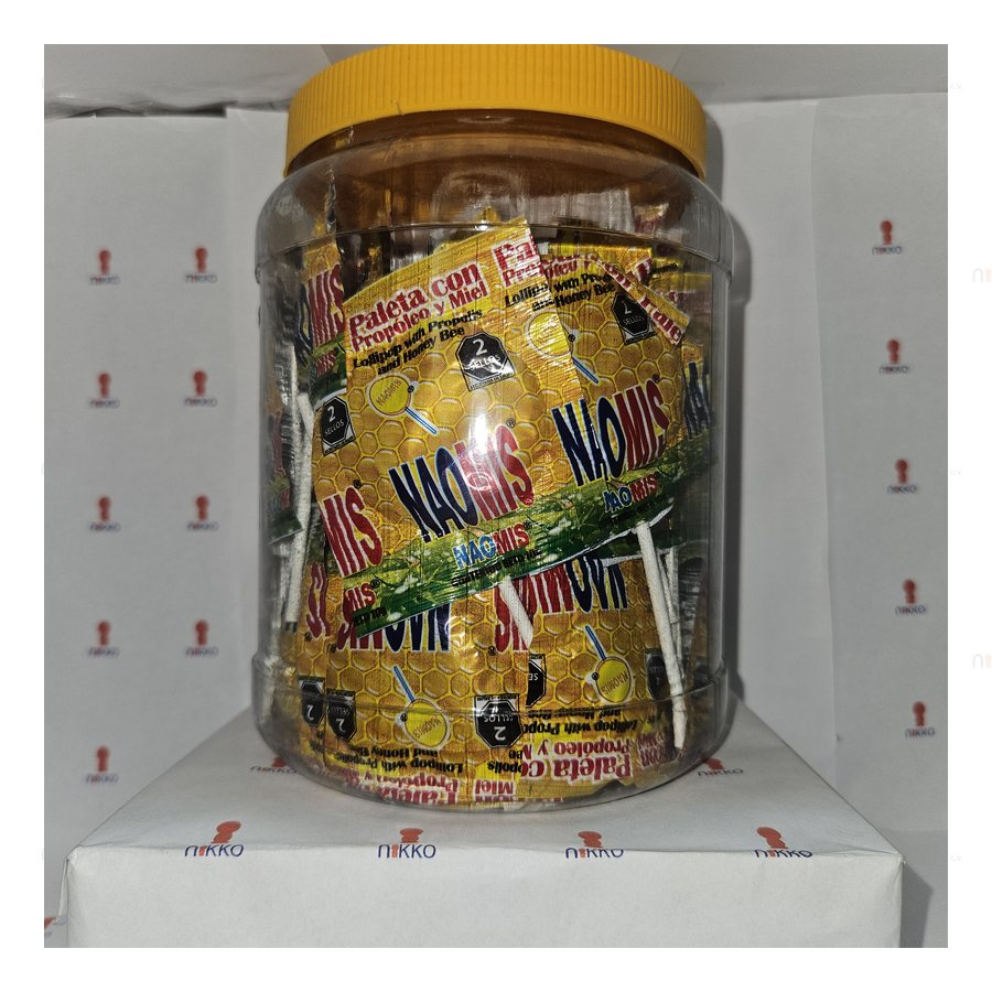 Paleta NAOMIS con Propoleo y Miel C/50 — referencia visual exact