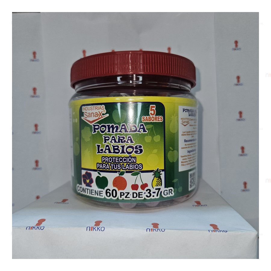 Pomada Labial SANAX C/60 pz — referencia visual exact
