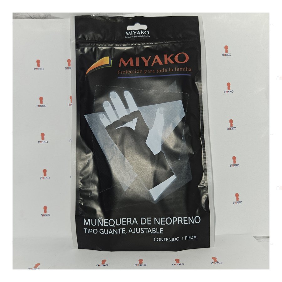 Muñequera tipo guante Neopreno Der o Izq, Ch, Md, Gd — referencia visual exact