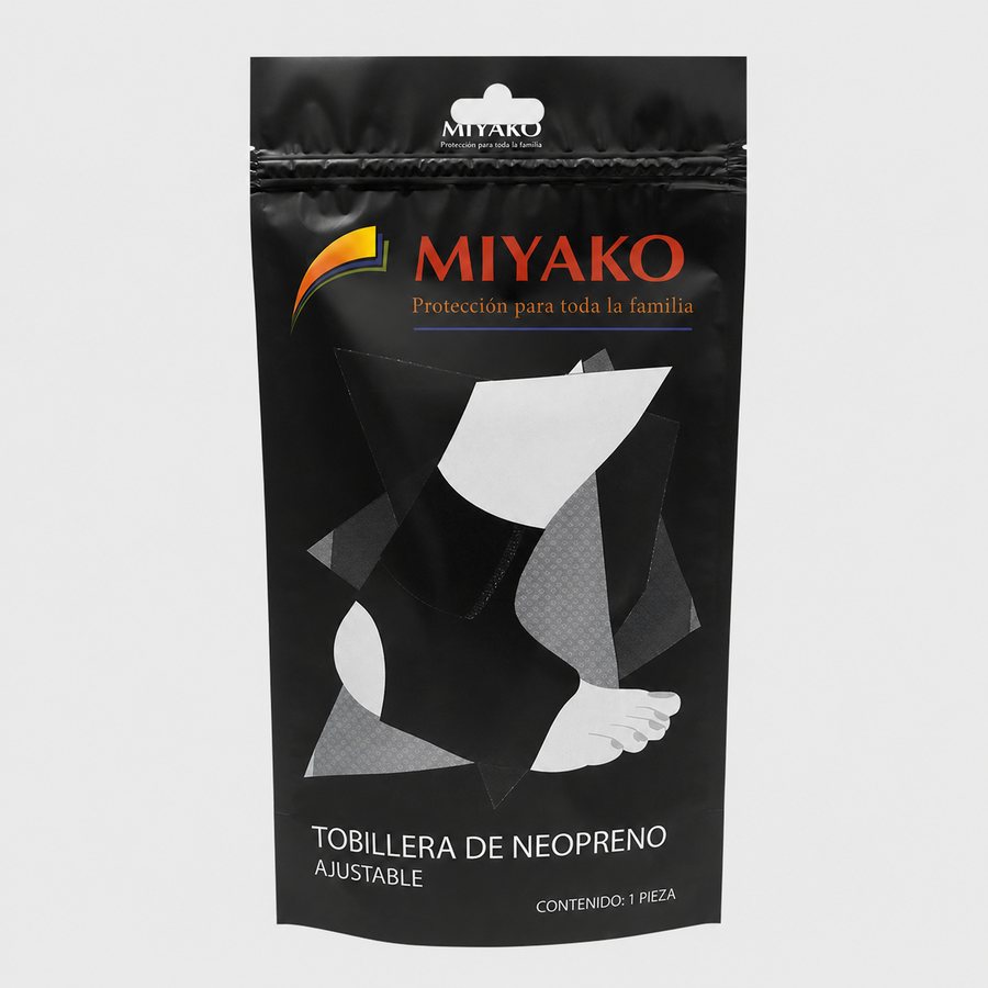 Tobillera Cerrada de Neopreno Ch, Md, Gd. — referencia visual exact