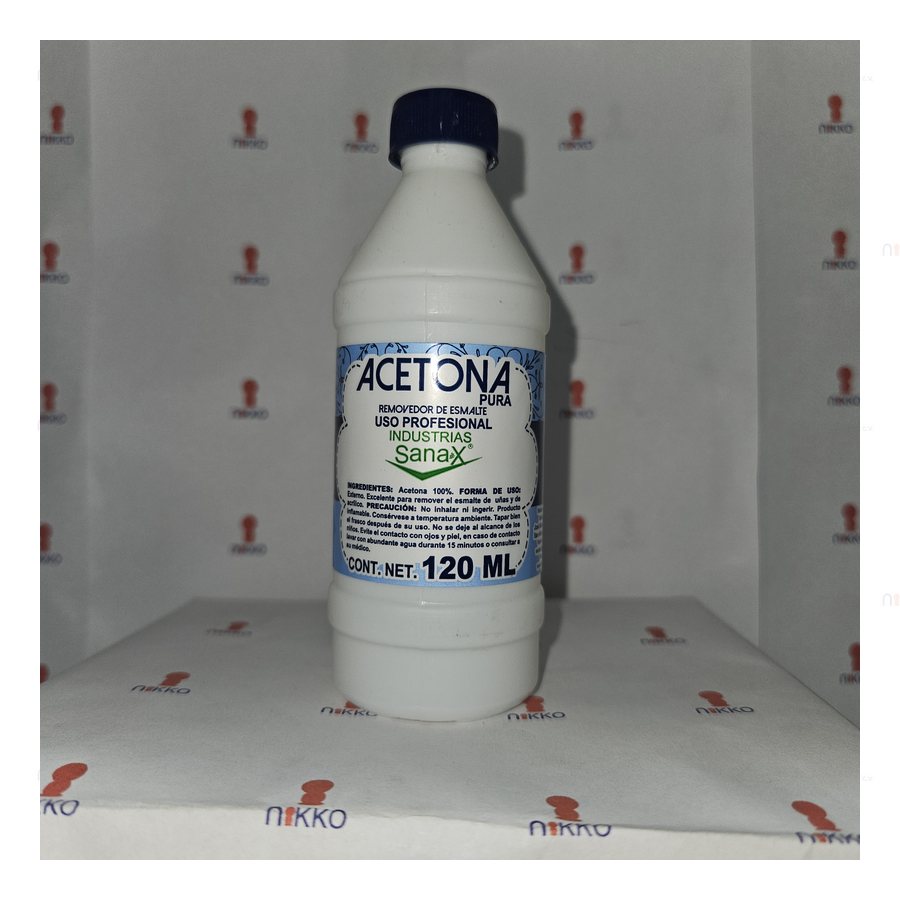 Acetona SANAX 120 ml. — referencia visual exact