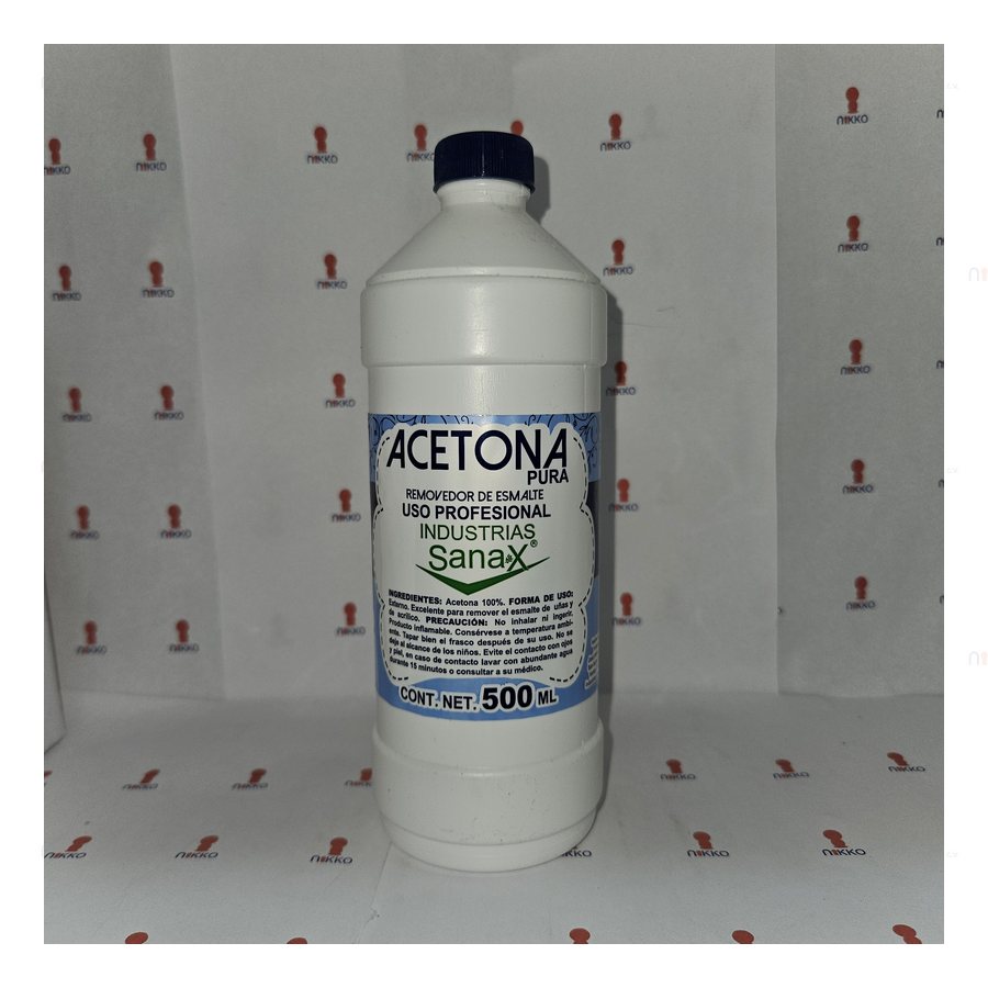 Acetona SANAX 500 ml. — referencia visual exact