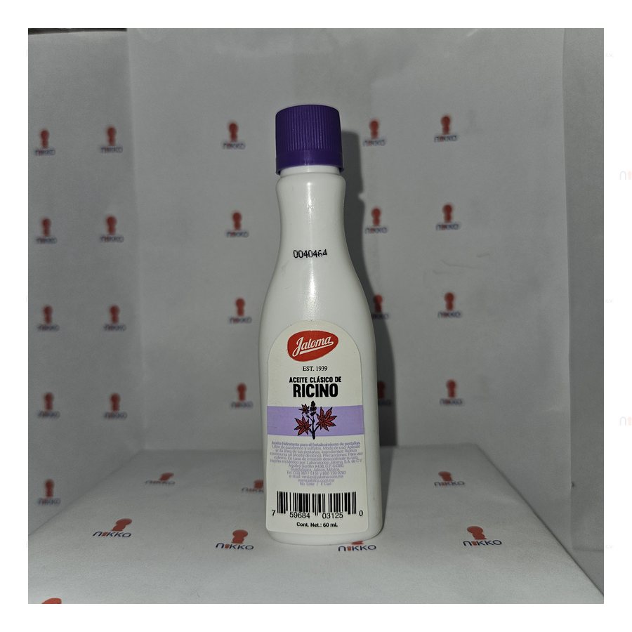 Aceite Ricino 60 ML Jaloma — referencia visual exact