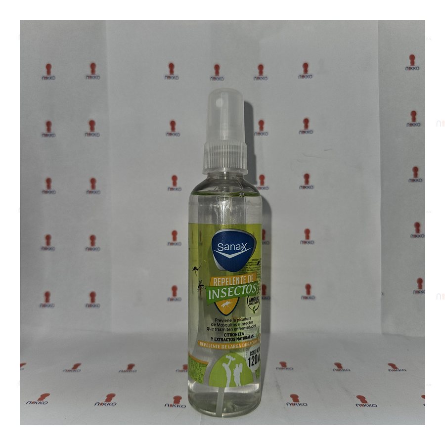 SANAX Repelente de Mosquitos 120 ml — referencia visual exact