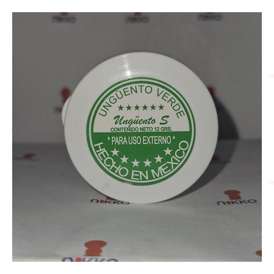 SANAX Ungüento Lata VERDE (Sulfatiazol) — referencia visual exact